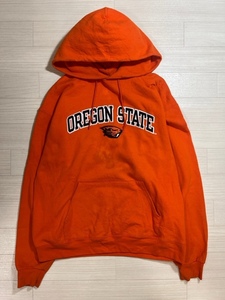 Champion/チャンピオン/00s/Hooded Sweatshirt/フーデッドスウェットシャツ/プルオーバーパーカー/OREGON STATE/オレゴン/オレンジ/L