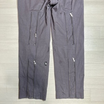 PHINGERIN/フィンガリン/22SS/BONTAGE PANTS PURPLE/ボンテージパンツ/PD-221-BT-041/カットオフ加工/ツイル素材/パープル_画像7