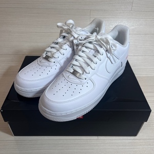 Supreme×NIKE/シュプリーム×ナイキ/AIR FORCE 1 LOW SP/エアフォース1 ロー/CU9225-100/28.5cm/ボックスロゴプリント/トリプルホワイト