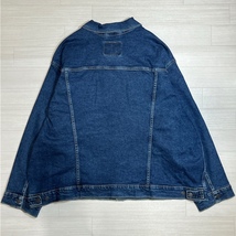 Levi's/リーバイス/3rd Type Denim Trucker Jacket/デニムトラッカージャケット/デニムジャケット/Gジャン/希少4XL/07518-0021/ストレッチ_画像2