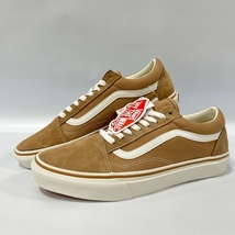 VANS/バンズ/ヴァンズ/OLD SKOOL/オールドスクール/V36CF COLORS/ベージュ/スウェード×キャンバス/スニーカー/26.5cm_画像1