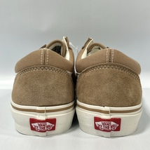 VANS/バンズ/ヴァンズ/OLD SKOOL/オールドスクール/V36CF COLORS/ベージュ/スウェード×キャンバス/スニーカー/26.5cm_画像4