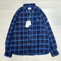 Arvor Maree/アルボーマレー/新品タグ付き/PETIT B.D. L/S SHIRT/プチボタンダウンロングスリーブシャツ/フランネル/長袖シャツ/サイズ4_画像2