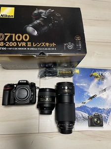 (5)送料無料 1円スタート NIKON D7100 AF-S NIKKOR 24-85mm F3.5-4.5G ED VR 80-200mm 2.8 ニコン レンズ ジャンクまとめ