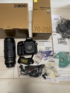 (18)送料無料 1円スタート NIKON D800 AF-S NIKKOR 70-200mm f4 G ED VR デジカメ レンズ ジャンクまとめ