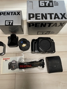 (41)送料無料 1円スタート PENTAX 67 II レンズ super multi coated TAKUMAR 2.4 105mm ジャンクまとめ