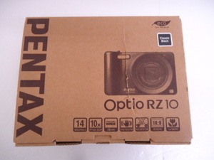 【KCM】amb-524★欠品あり未使用品★【PENTAX/ペンタックス】デジタルカメラ　Optio RZ10　クラシックブラック　1400万画素 