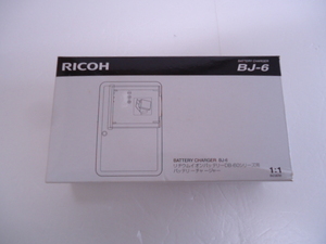 【KCM】amb-549★箱痛み未使用★【RICOH/リコー】リチウムイオンバッテリーDB-60シリーズ用 バッテリーチャージャー BJ-6 バッテリー充電器