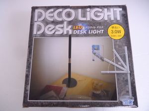 【KCM】amb-635★箱傷み未使用★【STE/エスティーイー】DECO LIGHT DESK デコライトデスクライト DHD11B LED Lバーライト 卓上照明