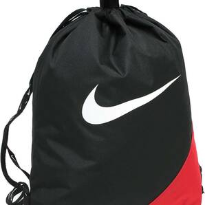 【KCM】Z-bag-29★展示品★【NIKE/ナイキ】水泳 スイミング プールバッグ ナップサック 1984904-09 ブラック 容量10Lの画像1