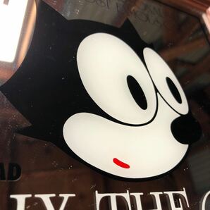 昭和レトロ ファンシーミラー パブミラー FELIX THE CAT フェリックス ザ キャット 壁掛けミラー 鏡 インテリア雑貨の画像5