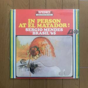 SERGIO MENDES and BRASIL '65 / IN PERSON AT EL MATADOR! (ATLANTIC) シュリンク