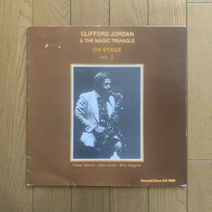 Clifford Jordan and The Magic Triangle / ON STAGE vol.2 (SteepleChase) 