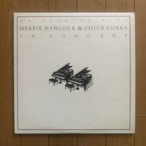 HERBIE HANCOCK & CHICK COREA / An Evening With Herbie Hancock & Chick Corea (CBS SONY) 国内盤 - 2LP_画像1