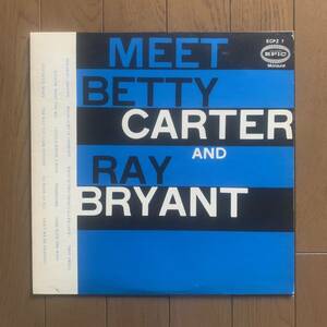 BETTY CARTER AND RAY BRYANT / Meet Betty Carter And Ray Bryant (Epic) 国内盤