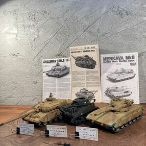 【m/7】TAMIYANo.154 MkⅢ ITALERI No.203 M-32 ACADEMYNo.1347 MkⅡ 1/35 戦車 プラモデル 完成品 コレクション 引退品の画像3