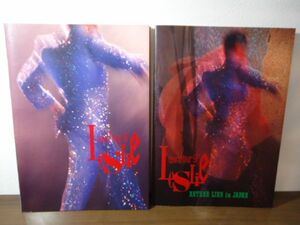 レスリー・チャン　ツアーパンフ2冊セット　world tour 97/RETURN LIVE in JAPAN LESLIE CHEUNG 張國榮