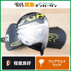 【程度良好 人気モデル】ブリヂストン TOUR B JGR 2017 フェアウェイウッド 5W 18° 純正 TG1-5 フレックスSR ツアーB 5FW FW5 クリーク