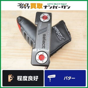 【程度良好 人気シリーズ】スコッティキャメロン SCOTTY CAMERON NEWPORT2 ブラックミスト ノッチバック パター 34インチ ニューポート