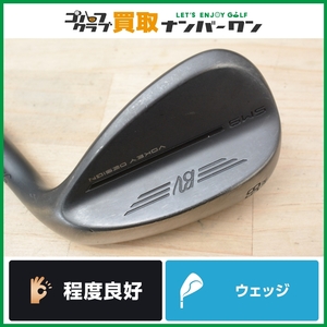 【程度良好 人気シリーズ】タイトリスト VOKEY SM9 ジェットブラック 58° Dynamic Gold フレックスWEDGE ボーケイ SW サンドウェッジ 