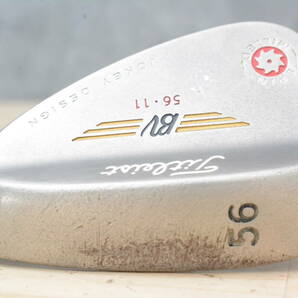 【程度良好 人気シリーズ】タイトリスト VOKEY SPIN MILLED ウェッジ 56° N.S PRO 950GH フレックスS ボーケイ スピンミルド サンド SWの画像3