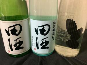 田酒　純米吟醸生　うすにごり、田酒　特別純米山杯仕込、大嶺　愛山　3粒　720ml ３本セット