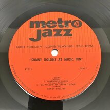 LPレコード Sonny Rollins At Music Inn E1011 2403LO075_画像4