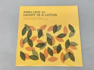 LPレコード Prelude To Heart Is A Lotus Michael Garrick Sextet With Don Rendell And Ian Carr GB1517 2402LO120