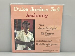 LPレコード Jealousy Duke Jordan 3 & 4 MMLP-103 2402LBM080