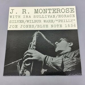 J.R. Monterose BLUE NOTE 1536 LPレコードジャケット ライナーのみ 2402LO135の画像1