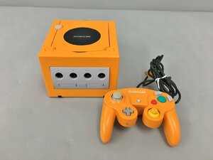 ゲームハード ゲームキューブ オレンジ コントローラー付き Nintendo ジャンク 2402LBR058