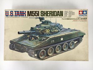 タミヤ TAMIYA ミリタリー模型 アメリカ陸軍M551シェリダン空挺戦車 MT 131 1/35 2段変速インスタマチックギヤー ジャンク 2402LT173