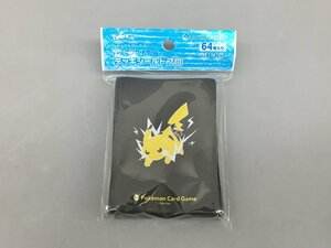 ポケモンカードゲーム デッキシールドプロ ピカチュウ 64枚入り 66×92mm 未開封 2402LO203