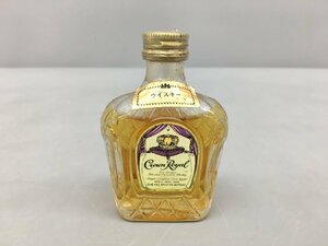 クラウンロイヤル ウイスキー 50ml 40％ ミニボトル 未開栓 2402LO187