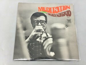 LPレコード Akira Nakano Meditation JAZZ-11 LS-1052 Takt 2403LBM060