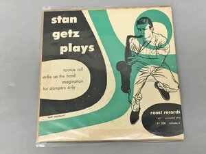 EPレコード Stan Getz Plays EP 306 Volume 4 Roost 2402LO211