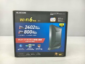 無線ルーター エレコム ELECOM WRC-X3200GST3-B Wi-Fi6対応 2402Mbps 800Mbps 2403LR038