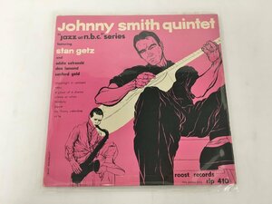 SPレコード Johnny Smith Quintet Jazz At NBC series Featuring Stan Getz RLP410 2403LO027