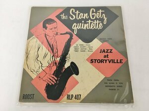 SPレコード The Stan Getz Quintette Jazz At Storyville RLP407 2403LO024