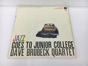 LPレコード Jazz Goes To Junior College The Dave Brubeck Quartet CL 1034 6EYE モノラル盤 2403LO014