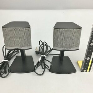 ボーズ BOSE スピーカーシステム COMPANION3 SERIESⅡ SYSTEM コントロールポッド欠品 スピーカー2個付 ジャンク 2403LR102の画像8