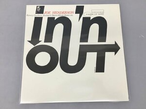 LPレコード In 'N Out Joe Henderson Blue Note BLP 4166 重量版 美品 2403LO118