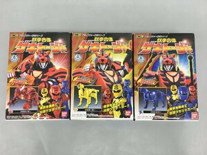 食玩 ミニプラ 獣拳合体 ゲキトージャ 獣拳戦隊 ゲキレンジャー 全3種セット 未使用 2403LO171