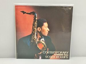 LPレコード Contemporary Alternate Takes Sonny Rollins VIJ-28076 帯ライナーノーツ付き 美品 2403LO127