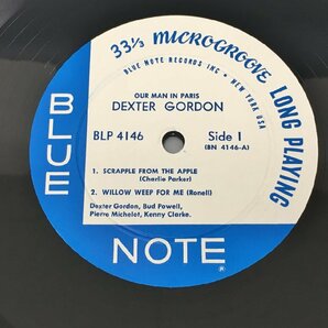 LPレコード Our Man In Paris Dexter Gordon BLP 4146 帯ライナーノーツ付き 重量版 2403LO143の画像4