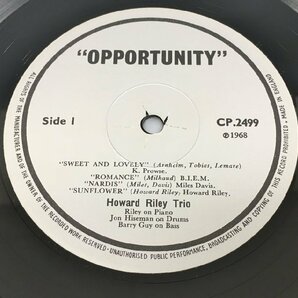 LPレコード Discussions Howard Riley Trio CP.2499 2403LO156の画像4