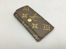 ルイヴィトン LOUIS VUITTON 4連キーケース ミュルティクレ4 M62631 RA0927 2403LT214_画像1