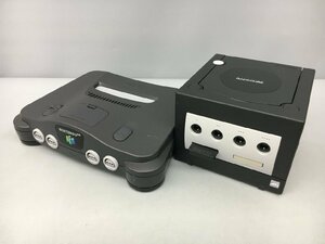 Nintendo ニンテンドー64 ゲームキューブ まとめ2台セット ジャンク 2403LH010