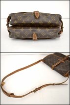 ルイヴィトン LOUIS VUITTON ショルダーバッグ モノグラム ソミュール30 M42256 AR0943 レディース 2403LT187_画像4