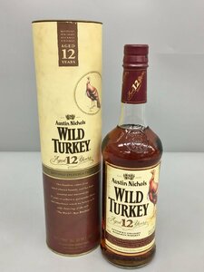 ワイルドターキー WILDTURKEY バーボンウイスキー 700ml 50.5% アメリカ 12年 ケンタッキー州 未開栓 2403LT010